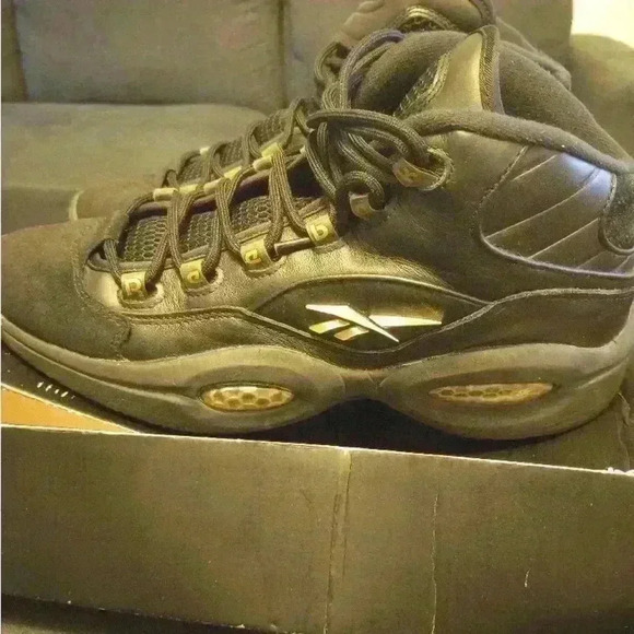 Men’s Reebok Question Mid Sneaker, size 11.5 - Picture 1 of 6